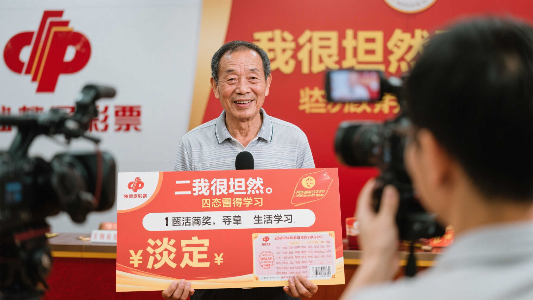 惊爆!大伯机选揽获体彩1500万,淡定现身领奖:心态平和 惊爆!大伯机选揽获体彩1500万,淡定现身领奖:心态平和