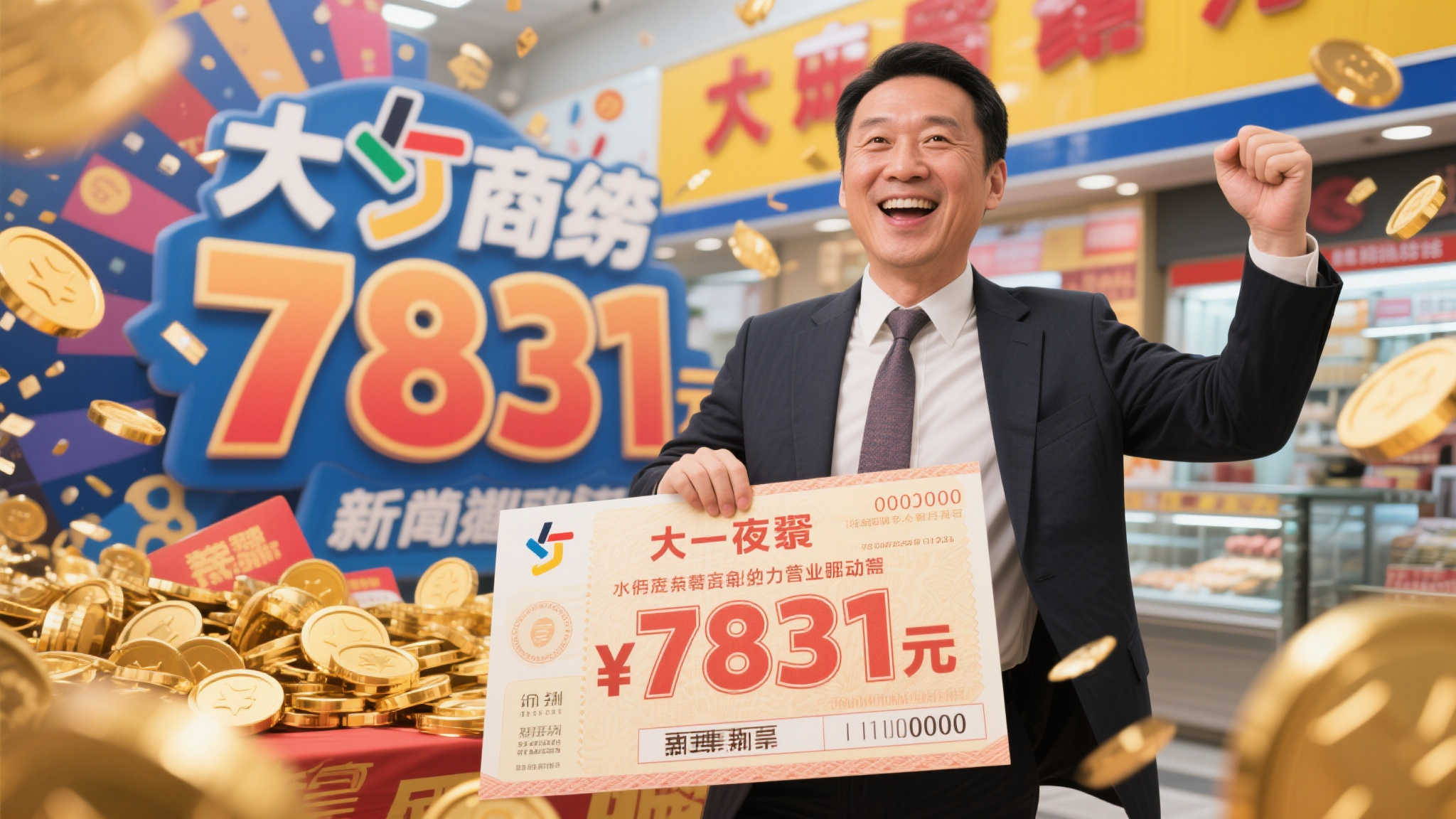 商人喜中大乐透7831万,火速兑奖后全额投入生意 想象一下,一夜之间成为千万富翁的感觉!近