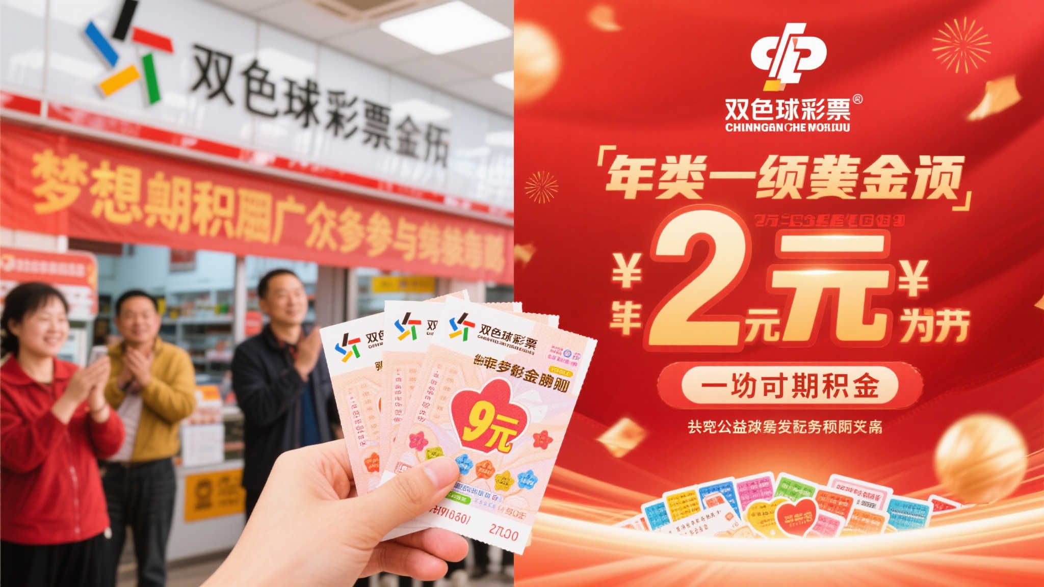 双色球2025-040期爆出34注一等奖，公益金达1.43亿元