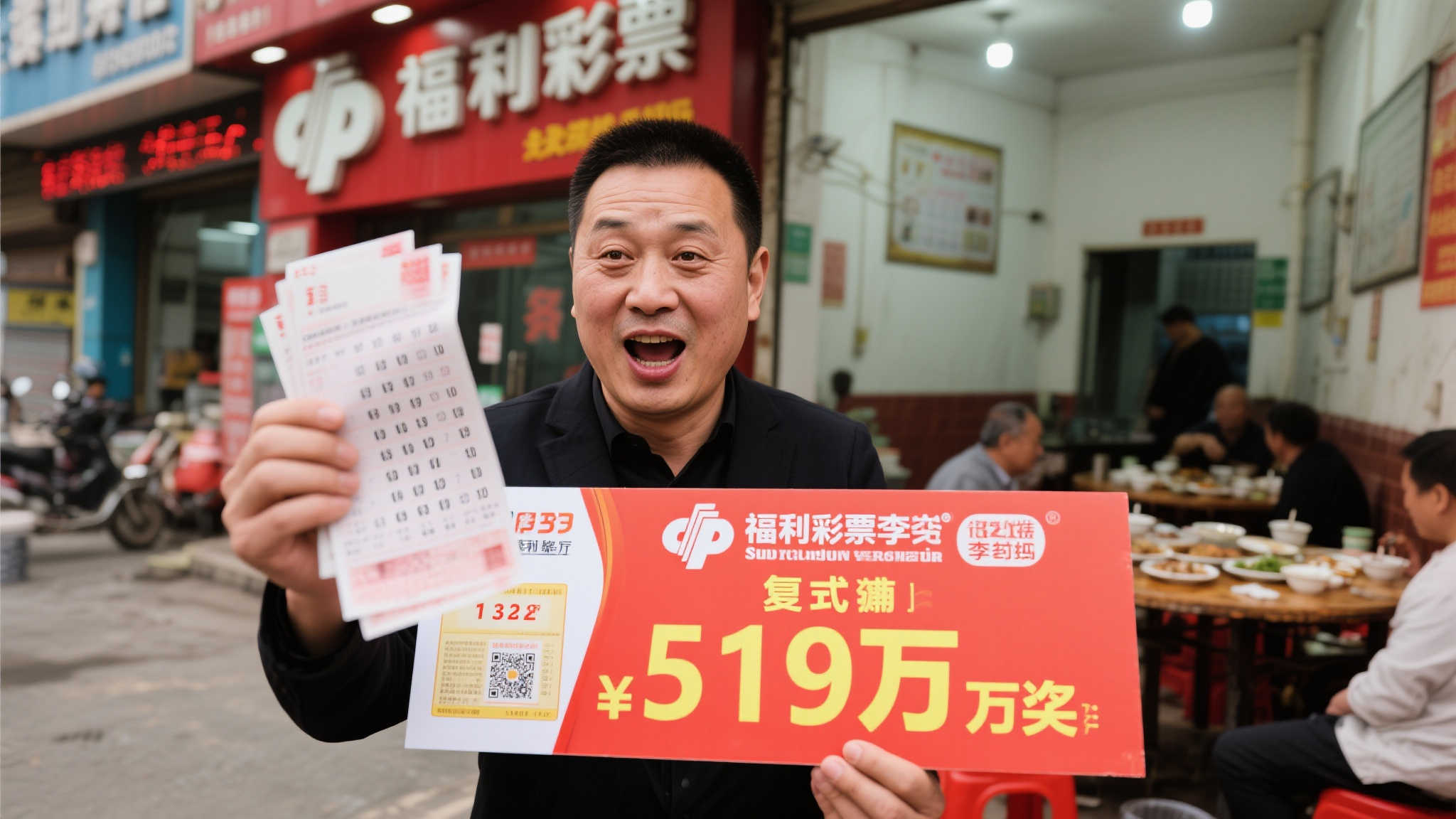 这位饭店老板姓李，经营着一家小规模的餐馆